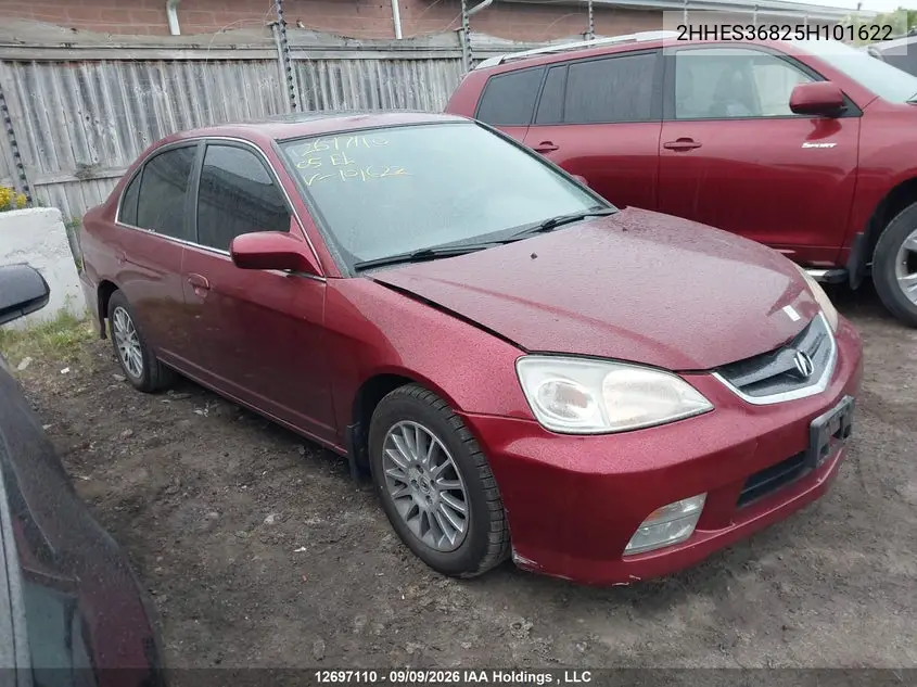 2005 ACURA EL VIN 2HHES36825H101622 — фото 13