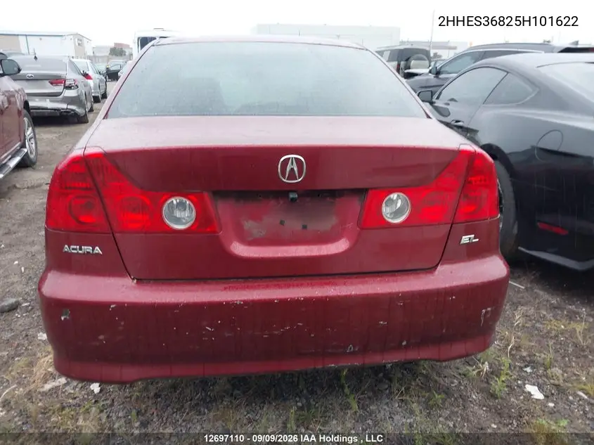 2005 ACURA EL VIN 2HHES36825H101622 — фото 16