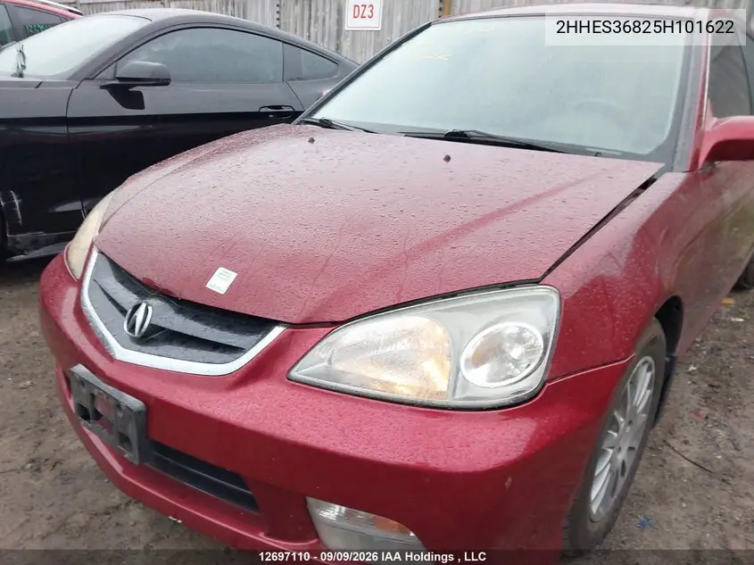 2005 ACURA EL VIN 2HHES36825H101622 — фото 6