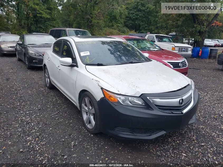 ACURA ILX 2015, VIN 19VDE1F3XFE000400