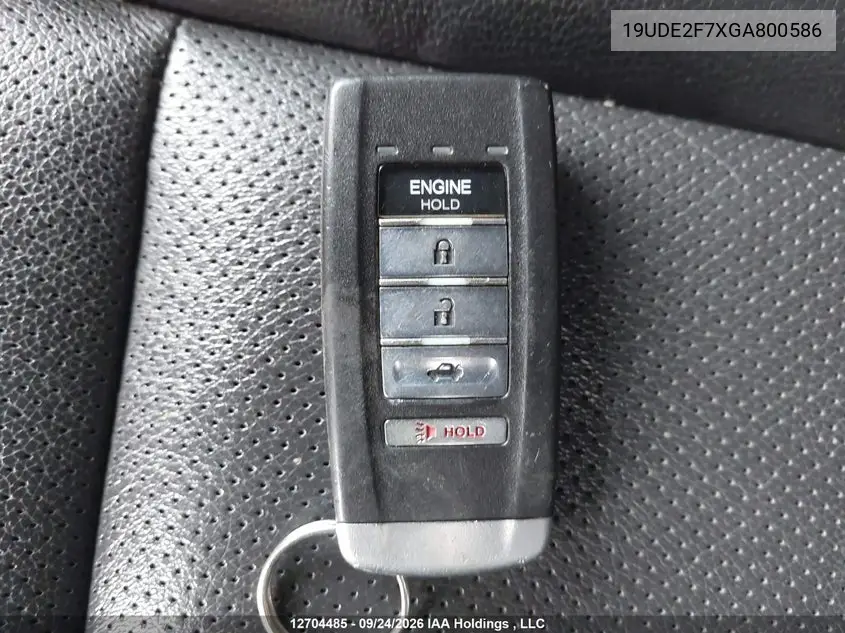 2016 ACURA ILX VIN 19UDE2F7XGA800586 — фото 10