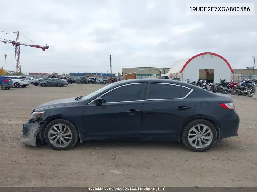2016 ACURA ILX VIN 19UDE2F7XGA800586 — фото 14