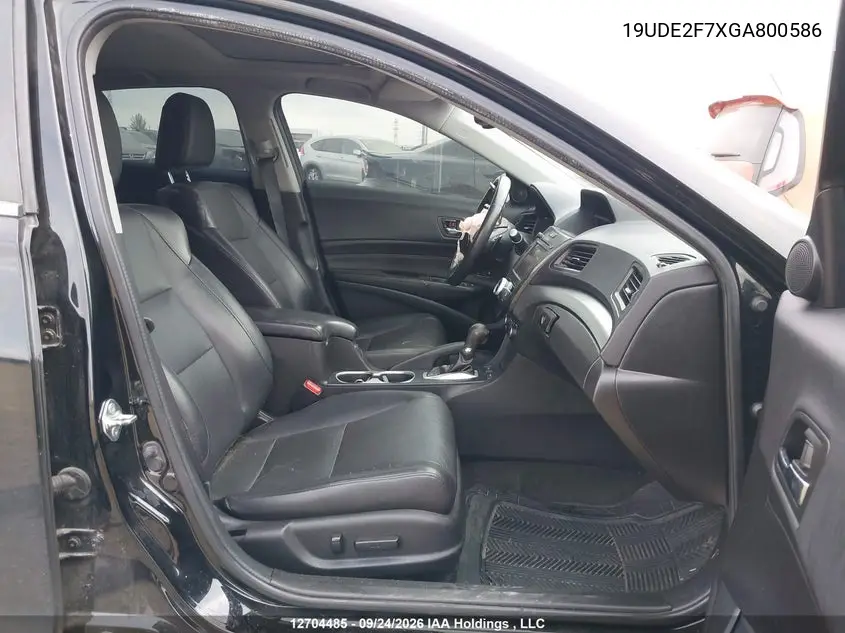 2016 ACURA ILX VIN 19UDE2F7XGA800586 — фото 5