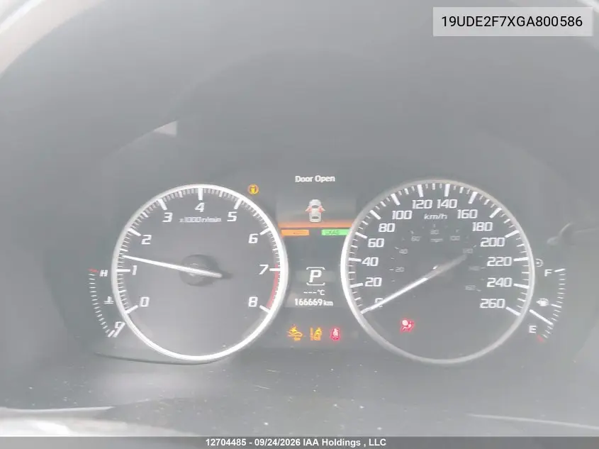 2016 ACURA ILX VIN 19UDE2F7XGA800586 — фото 7