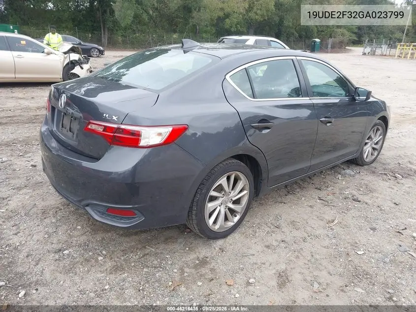 2016 ACURA ILX VIN 19UDE2F32GA023799 — фото 4