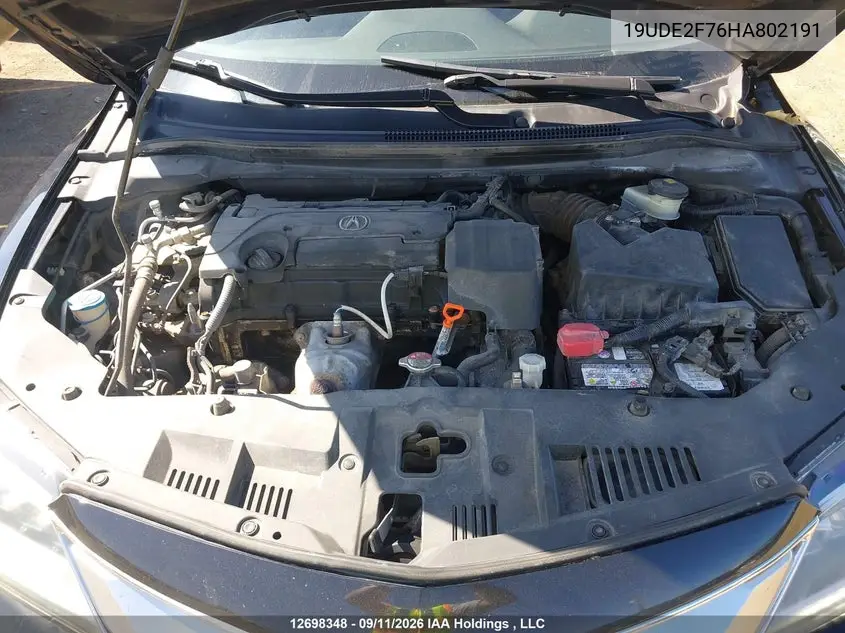 2017 ACURA ILX VIN 19UDE2F76HA802191 — фото 10
