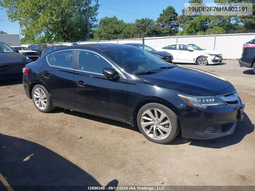 2017 ACURA ILX VIN 19UDE2F76HA802191 — фото 14