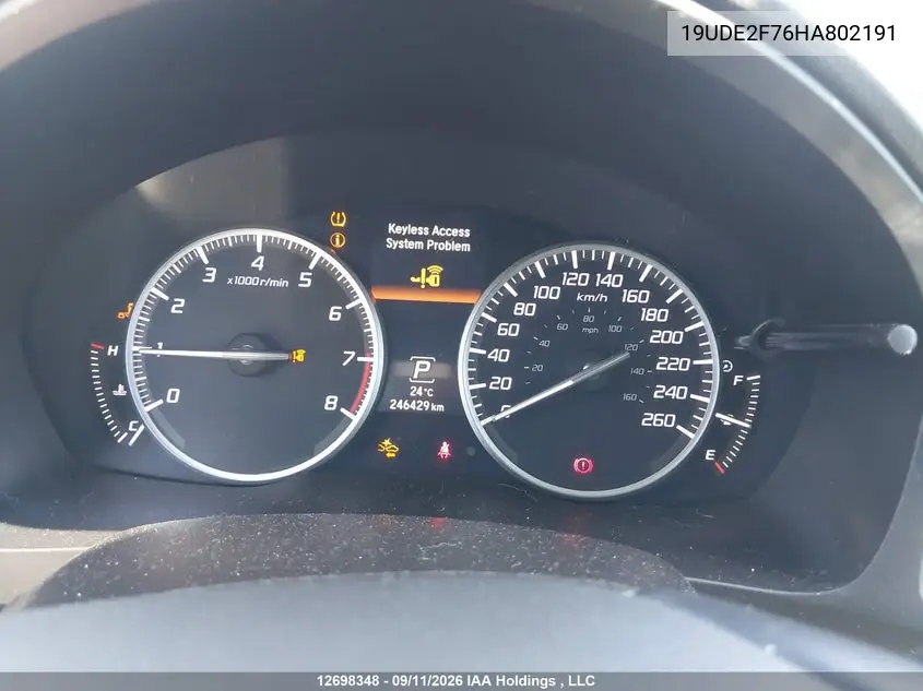 2017 ACURA ILX VIN 19UDE2F76HA802191 — фото 7