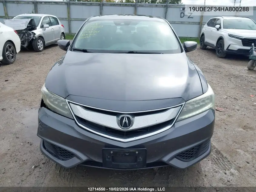 2017 ACURA ILX VIN 19UDE2F34HA800288 — фото 12
