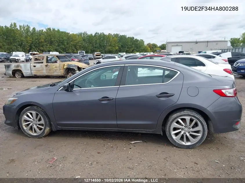 2017 ACURA ILX VIN 19UDE2F34HA800288 — фото 14