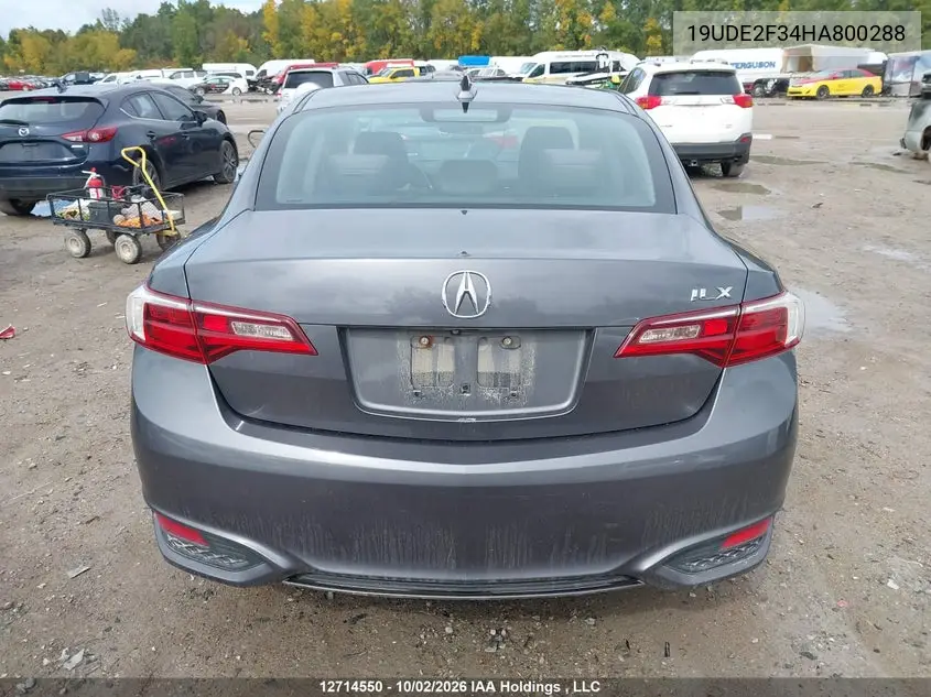 2017 ACURA ILX VIN 19UDE2F34HA800288 — фото 16