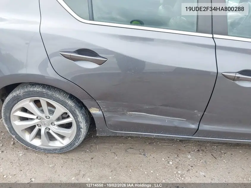 2017 ACURA ILX VIN 19UDE2F34HA800288 — фото 18