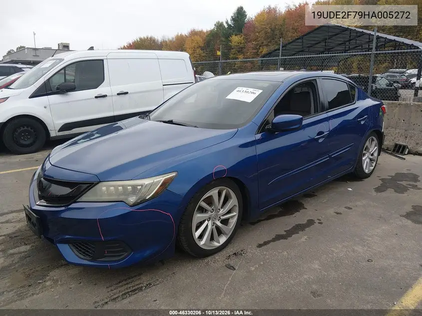 2017 ACURA ILX VIN 19UDE2F73HA016347 — фото 2