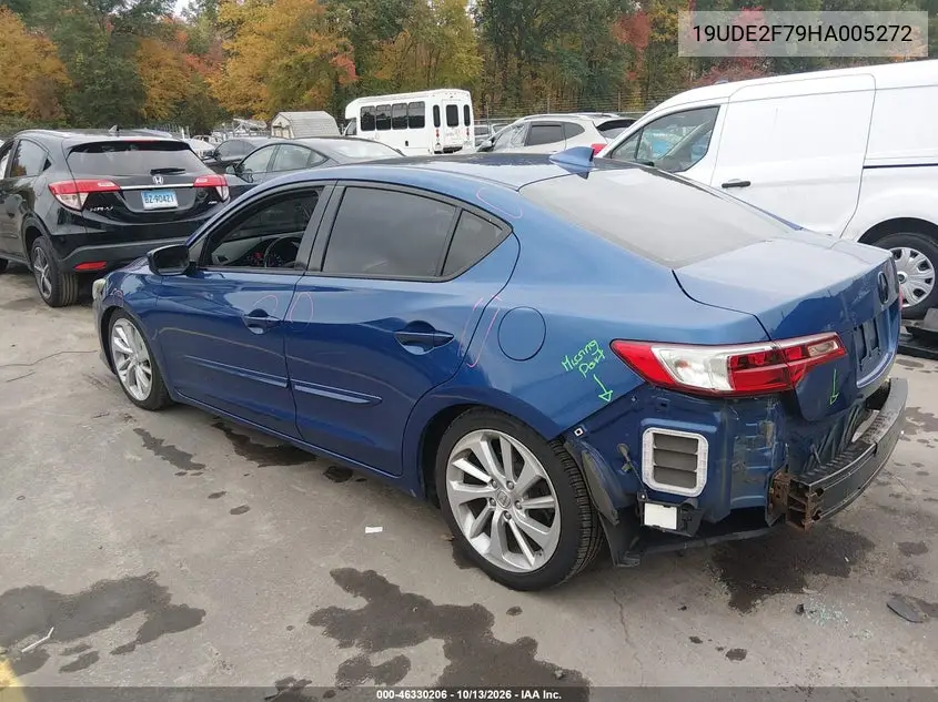 2017 ACURA ILX VIN 19UDE2F73HA016347 — фото 3