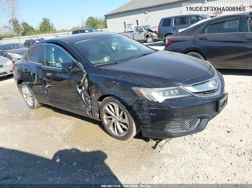 ACURA ILX 2017, VIN 19UDE2F3XHA008565
