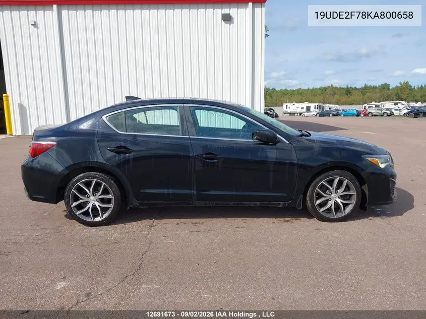 2019 ACURA ILX VIN 19UDE2F78KA800658 — фото 13