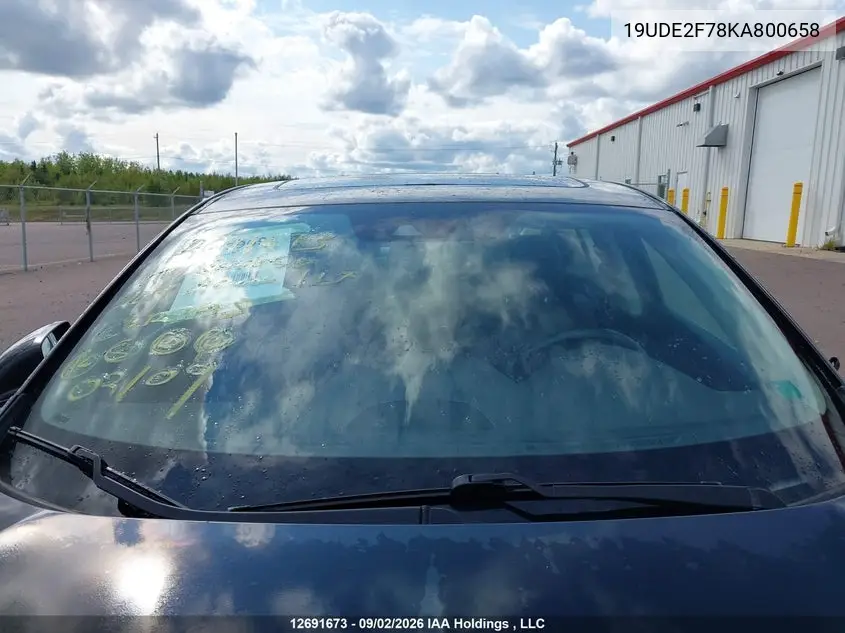 2019 ACURA ILX VIN 19UDE2F78KA800658 — фото 17