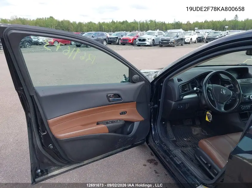 2019 ACURA ILX VIN 19UDE2F78KA800658 — фото 19