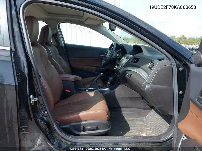 2019 ACURA ILX VIN 19UDE2F78KA800658 — фото 5