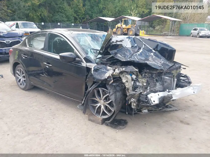 ACURA ILX 2019, VIN 19UDE2F76KA010145