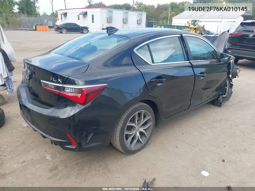 2019 ACURA ILX VIN 19UDE2F76KA010145 — фото 4