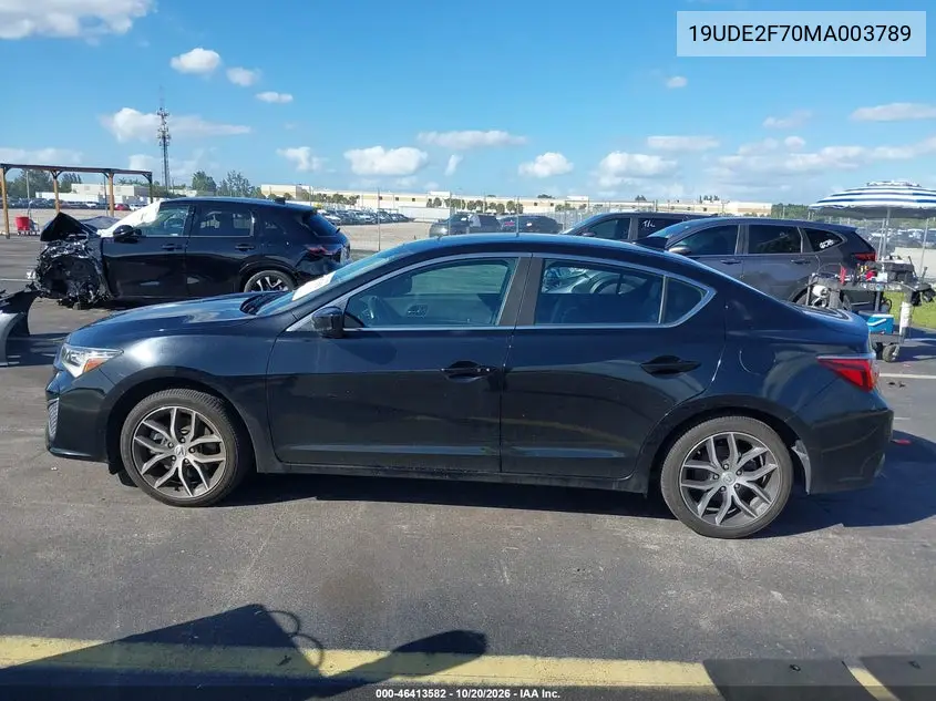 2021 ACURA ILX VIN 19UDE2F70MA003789 — фото 14