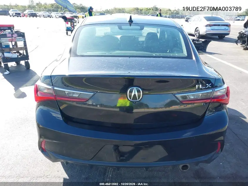 2021 ACURA ILX VIN 19UDE2F70MA003789 — фото 16