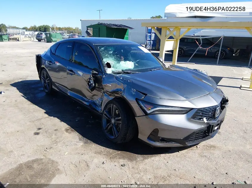 ACURA INTEGRA 2023, VIN 19UDE4H36PA022258