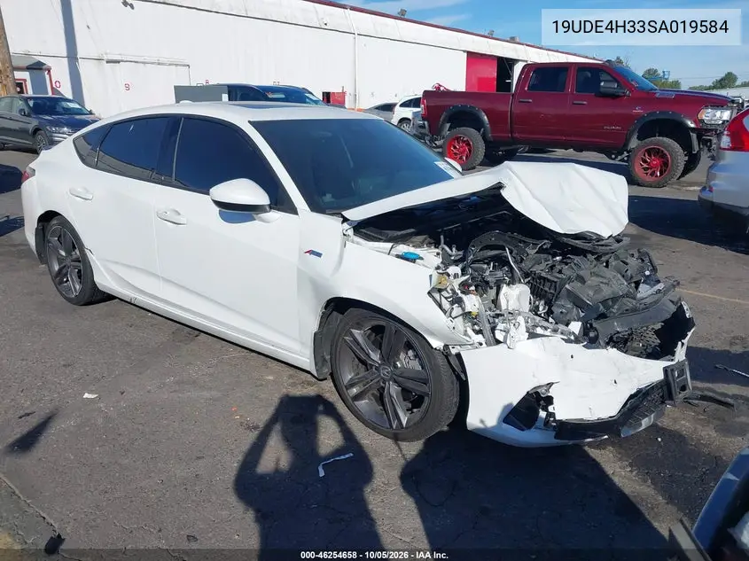 ACURA INTEGRA 2025, VIN 19UDE4H33SA019584