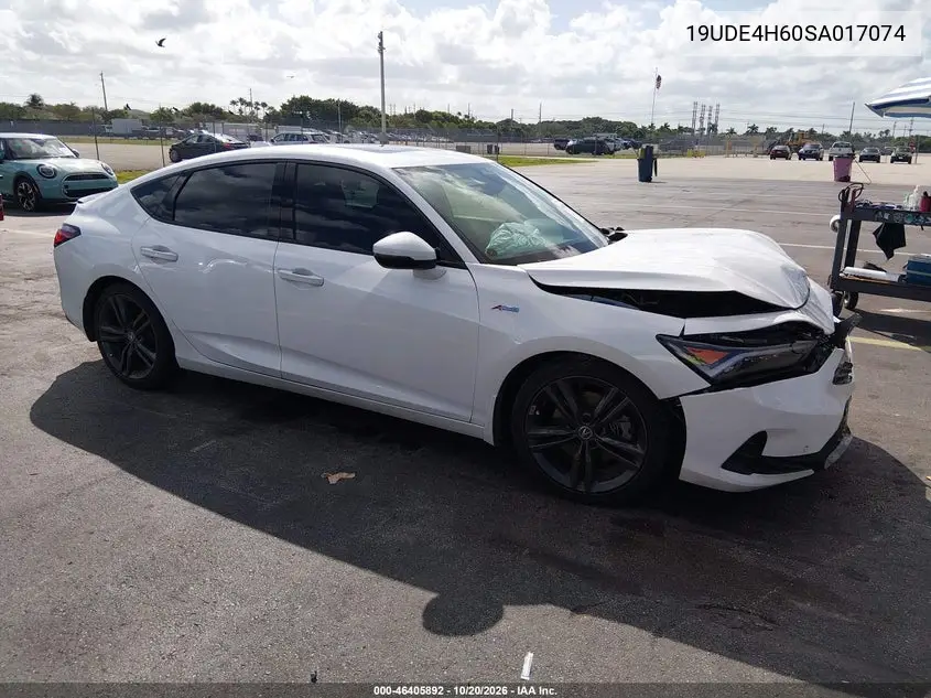 ACURA INTEGRA 2025, VIN 19UDE4H60SA017074