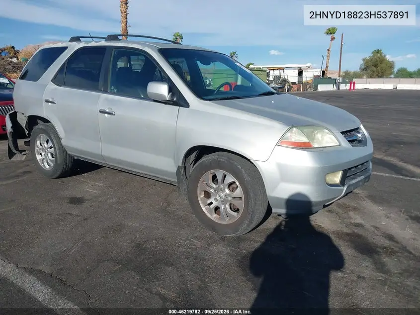 ACURA MDX 2003, VIN 2HNYD18823H537891
