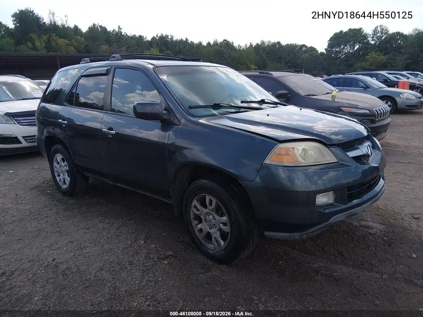 ACURA MDX 2004, VIN 2HNYD18644H550125
