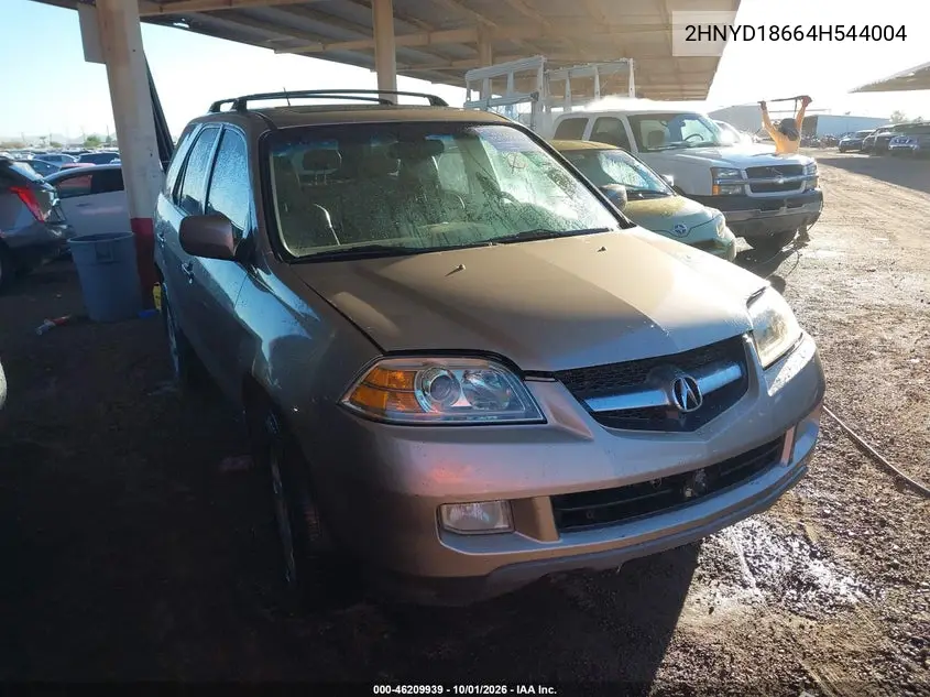 ACURA MDX 2004, VIN 2HNYD18664H544004