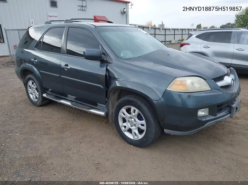 ACURA MDX 2005, VIN 2HNYD18875H519857