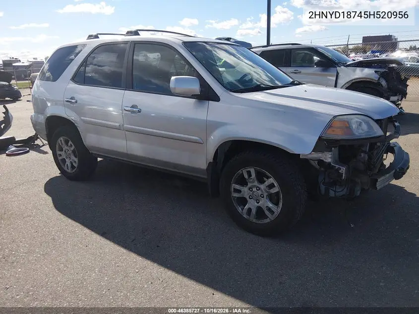 ACURA MDX 2005, VIN 2HNYD18745H520956