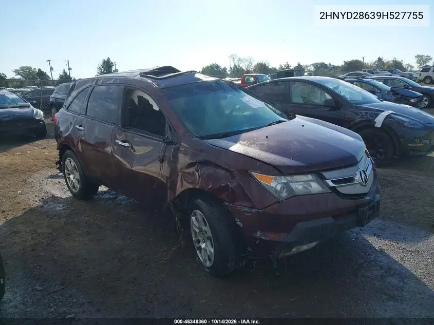 ACURA MDX 2009, VIN 2HNYD28639H527755