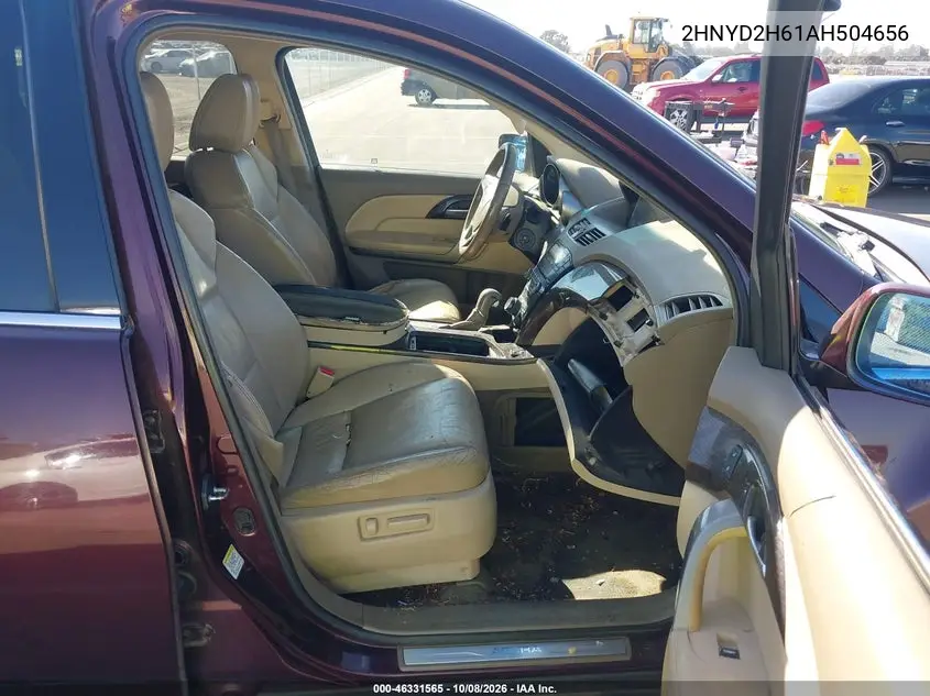 2010 ACURA MDX VIN 2HNYD2H61AH504656 — фото 5