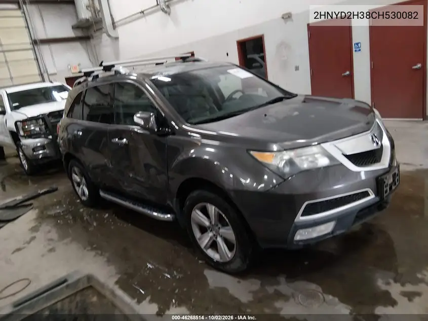 ACURA MDX 2012, VIN 2HNYD2H38CH530082