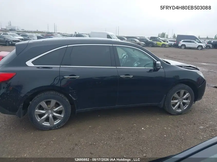 2014 ACURA MDX VIN 5FRYD4H80EB503088 — фото 14