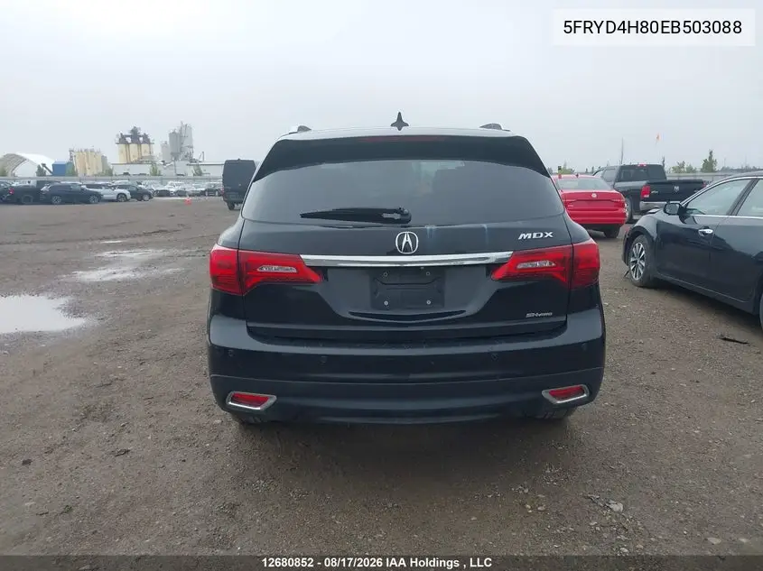 2014 ACURA MDX VIN 5FRYD4H80EB503088 — фото 17