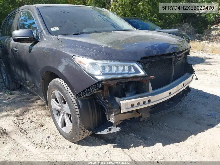 2014 ACURA MDX VIN 5FRYD4H2XEB029470 — фото 18