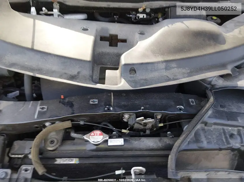 2020 ACURA MDX VIN 5J8YD4H39LL050252 — фото 10