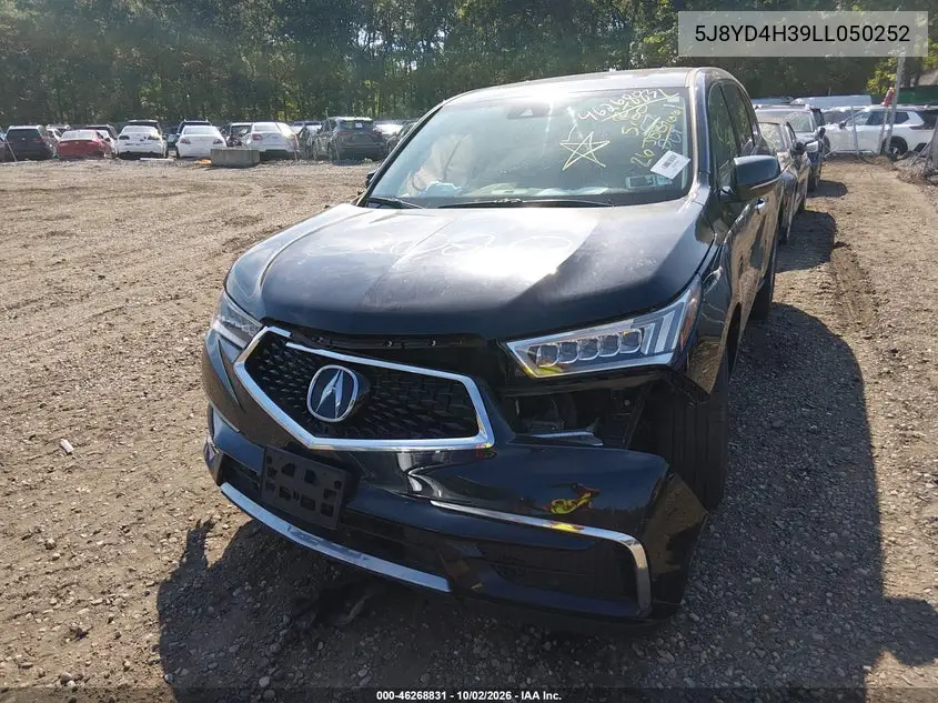 2020 ACURA MDX VIN 5J8YD4H39LL050252 — фото 11