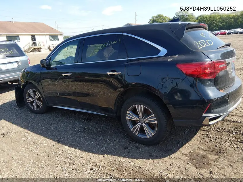 2020 ACURA MDX VIN 5J8YD4H39LL050252 — фото 13