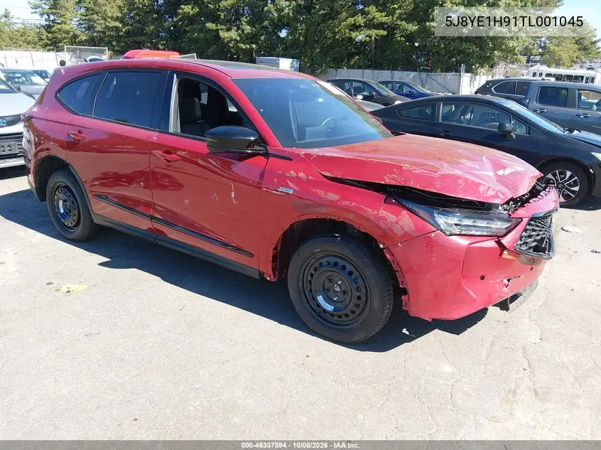 ACURA MDX 2026, VIN 5J8YE1H91TL001045