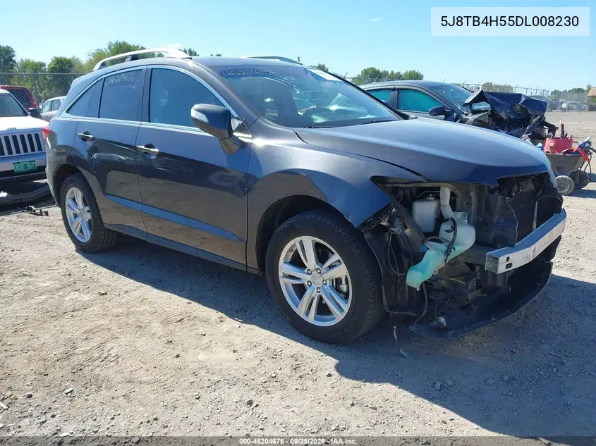 ACURA RDX 2013, VIN 5J8TB4H55DL008230