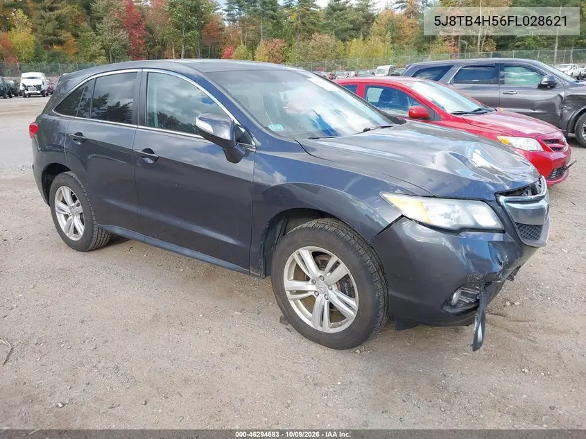 ACURA RDX 2015, VIN 5J8TB4H56FL028621