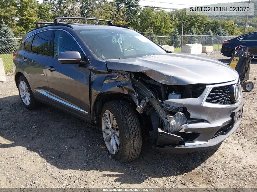 ACURA RDX 2019, VIN 5J8TC2H31KL023370