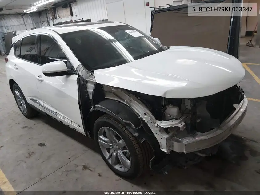 ACURA RDX 2019, VIN 5J8TC1H79KL003347