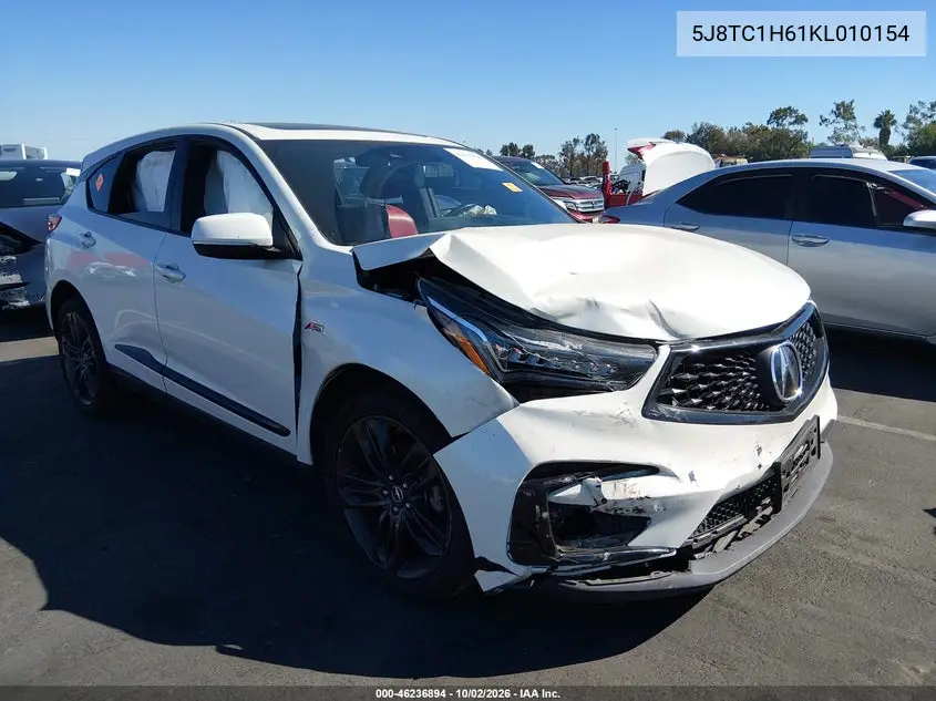 ACURA RDX 2019, VIN 5J8TC1H61KL010154